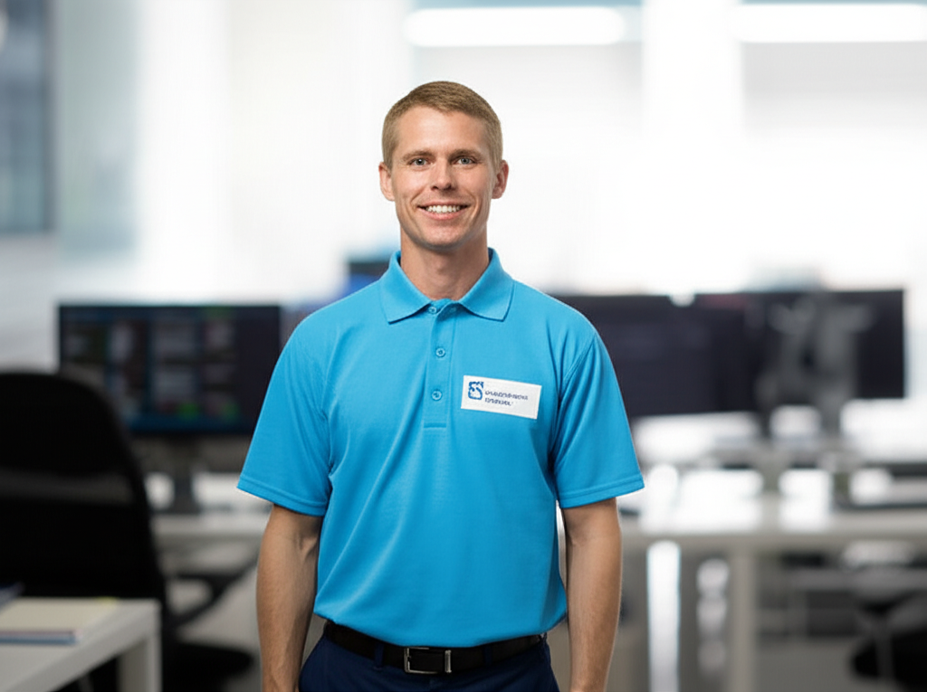 Professional sump pump technician